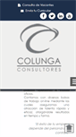 Mobile Screenshot of colungaconsultores.com